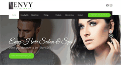 Desktop Screenshot of envyhairsalonct.com