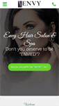 Mobile Screenshot of envyhairsalonct.com